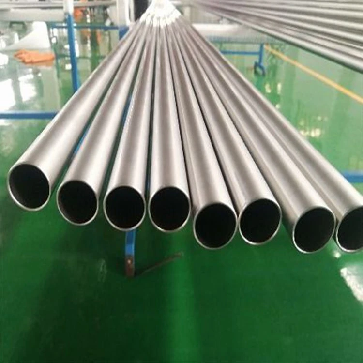 1mm 40mm Titanium Seamless Tube ASTM B338 Gr2 Gr9 Titanium Exhaust Pipe